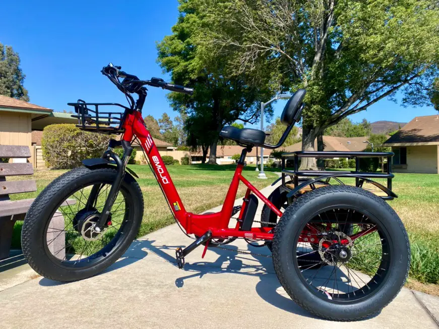 red e-trike