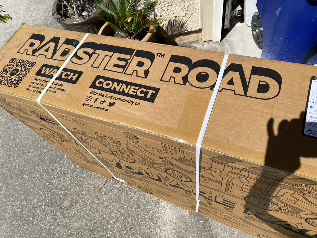 Radster Road Shipping Box