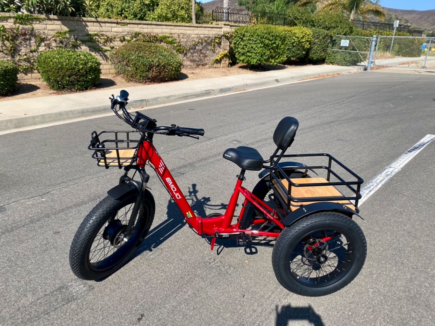 Red Electric Trike