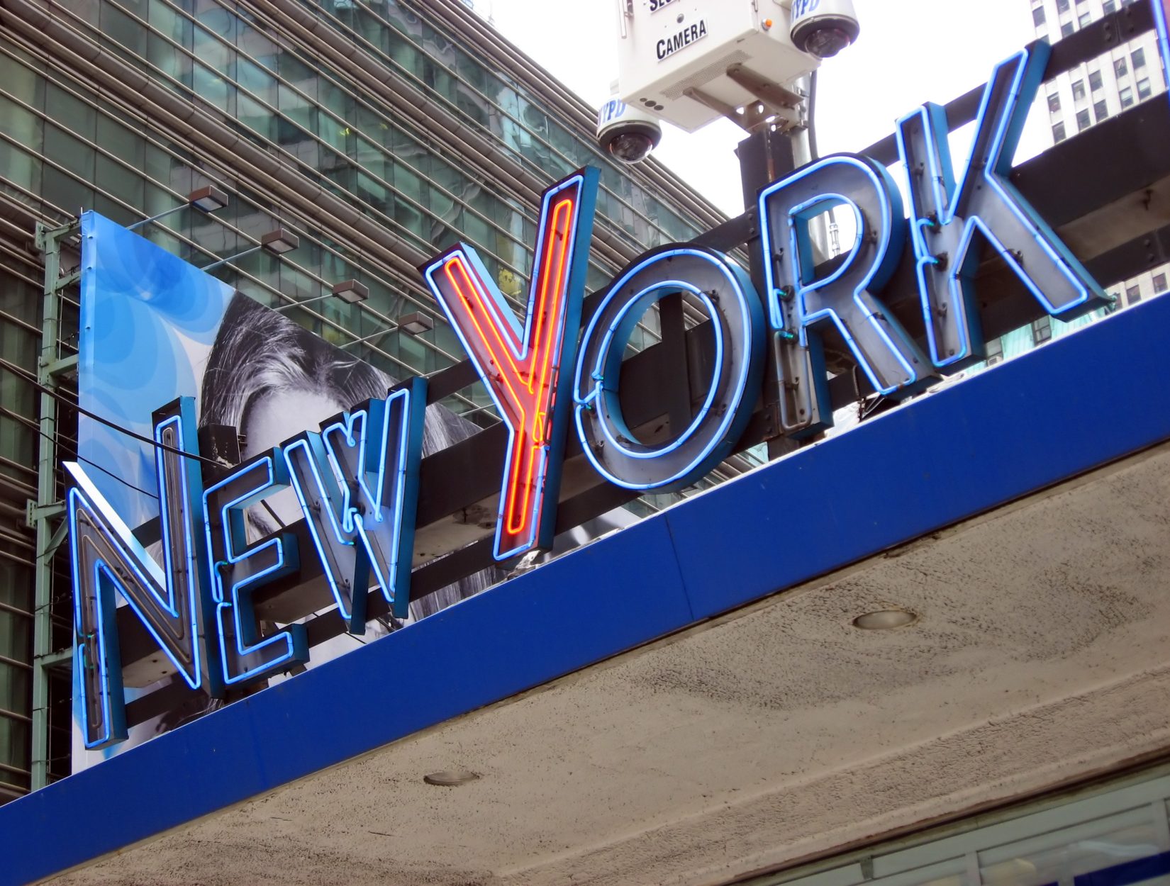 New York sign
